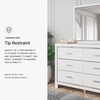 image:imageSignature Design by Ashley White 6 Drawer Dresser with MirrorDresser and Mirror
