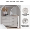 image:imageSignature Design by Ashley White 6 Drawer Dresser with MirrorDresser and Mirror