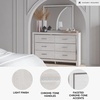 image:imageSignature Design by Ashley White 6 Drawer Dresser with MirrorDresser and Mirror