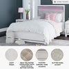 image:imageSignature Design by Ashley White 6 Drawer Dresser with MirrorFull Panel Bed