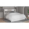 image:imageSignature Design by Ashley White 6 Drawer Dresser with MirrorKing Bookcase Headboard Only