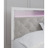 image:imageSignature Design by Ashley White 6 Drawer Dresser with MirrorKing Panel Headboard Only