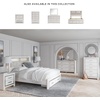 image:imageSignature Design by Ashley White 6 Drawer Dresser with MirrorQueen Bookcase Bed with Storage