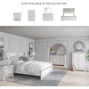 image:imageSignature Design by Ashley White 6 Drawer Dresser with MirrorQueen Panel Bookcase Bed