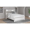 image:imageSignature Design by Ashley White 6 Drawer Dresser with MirrorQueen Panel Bookcase Bed with Slats