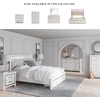 image:imageSignature Design by Ashley White 6 Drawer Dresser with MirrorQueen Storage Bed