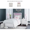image:imageSignature Design by Ashley White 6 Drawer Dresser with MirrorTwin Panel Bed
