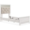 image:imageSignature Design by Ashley White 6 Drawer Dresser with MirrorTwin Panel Headboard Only