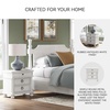 image:imageSignature Design by Ashley White Wood Drawer Dresser for BedroomAntique White