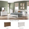 image:imageSignature Design by Ashley White Wood Drawer Dresser for BedroomAntique White