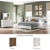 image:imageSignature Design by Ashley White Wood Drawer Dresser for BedroomAntique White