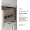 image:imageSignature Design by Ashley White Wood Drawer Dresser for BedroomAntique White