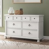 image:imageSignature Design by Ashley White Wood Drawer Dresser for BedroomAntique White