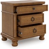 image:imageSignature Design by Ashley White Wood Drawer Dresser for BedroomBrown