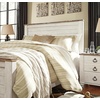 image:imageSignature Design by Ashley Willowton Farmhouse Twin Panel Bed WhitewashWhitewash