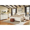 image:imageSignature Design by Ashley Willowton Farmhouse Twin Panel Bed WhitewashWhitewash