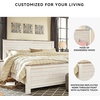 image:imageSignature Design by Ashley Willowton Farmhouse Twin Panel Bed WhitewashWhitewash