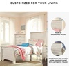image:imageSignature Design by Ashley Willowton Farmhouse Twin Panel Bed WhitewashWhitewash