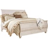 image:imageSignature Design by Ashley Willowton Farmhouse Twin Panel Bed WhitewashWhitewash