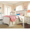 image:imageSignature Design by Ashley Willowton Farmhouse Twin Panel Bed WhitewashWhitewash