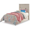 image:imageSignature Design by Ashley Willowton Farmhouse Twin Panel Bed WhitewashWhitewash