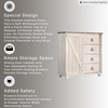image:imageSignature Design by Ashley Willowton White Bedroom Dresser Sliding Door4 Drawer Chest