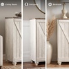 image:imageSignature Design by Ashley Willowton White Bedroom Dresser Sliding Door4 Drawer Chest