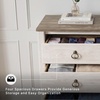 image:imageSignature Design by Ashley Willowton White Bedroom Dresser Sliding Door4 Drawer Chest