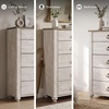 image:imageSignature Design by Ashley Willowton White Bedroom Dresser Sliding Door5 Drawer Dresser