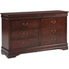 image:imageSignature Design by Ashley Alisdair 6 Drawer Bedroom Dresser Dark Brown6 Drawer Dresser