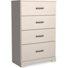 image:imageSignature Design by Ashley Belachime 2 Drawer Black Nightstand CharcoalWhite