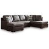 image:imageSignature Design by Ashley Helson 2Piece Sleeper Sectional with Chaise