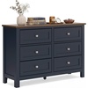 image:imageSignature Design by Ashley Landocken 4 Drawer Tall Blue Dresser for Bedroom6 Drawer Dresser