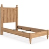 image:imageSignature Design by Ashley Rustic Twin Size Panel Bed Frame Warm BrownTwin Panel Bed