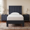 image:imageSignature Design by Ashley Socalle Queen Platform Bed with HeadboardBlue