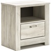 image:imageSignature Design by Ashley Trinell Nightstand with Charging StationWhitewash