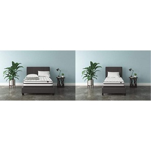 image:imageSignature Design by Ashley  10 Inch Chime Express Hybrid Innerspring Firm Mattress  Bed in a Box  Full  White amp 8 Inch Chime Express Hybrid Innerspring Firm Mattress Bed in a Box Twin  White