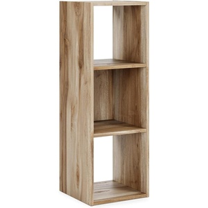 image:imageSignature Design by Ashley 4 Cube Storage Organizer White BookshelfBrown
