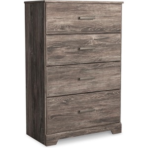 image:imageSignature Design by Ashley Belachime 2 Drawer Black Nightstand CharcoalGrayish Brown