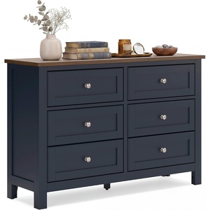 image:imageSignature Design by Ashley Landocken 4 Drawer Tall Blue Dresser for Bedroom6 Drawer Dresser