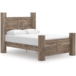 image:imageSignature Design by Ashley Stanziford Queen Poster Bed Brown