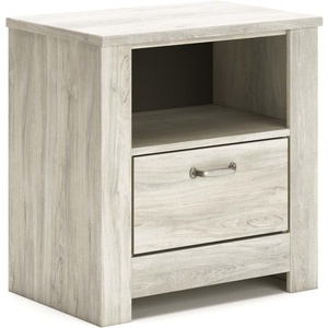 image:imageSignature Design by Ashley Trinell Nightstand with Charging StationWhitewash