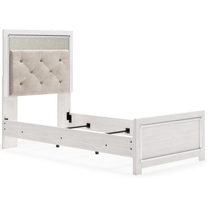 image:imageSignature Design by Ashley White 6 Drawer Dresser with MirrorTwin Panel Bed