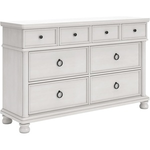 image:imageSignature Design by Ashley White Wood Drawer Dresser for BedroomAntique White
