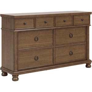 image:imageSignature Design by Ashley White Wood Drawer Dresser for BedroomBrown