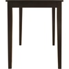 image:imageSignature Design Dining Room Chair and Table Set Set of 2  Rectangular Table Dark Brown