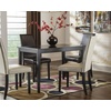 image:imageSignature Design Dining Room Chair and Table Set Set of 2  Rectangular Table Dark Brown