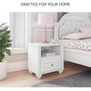 image:imageSignature Design by Ashley 1Drawer Nightstand with Charging Station White