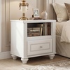 image:imageSignature Design by Ashley 1Drawer Nightstand with Charging Station White