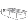 image:imageSignature Design by Ashley 1Piece Box Spring Alternative Full Bed FrameTwin